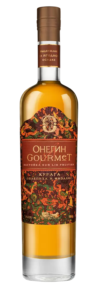 Настойка ягодная Онегин Гурмэ Курага 0.5 л