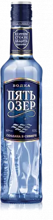 Водка Пять Озер 1 л