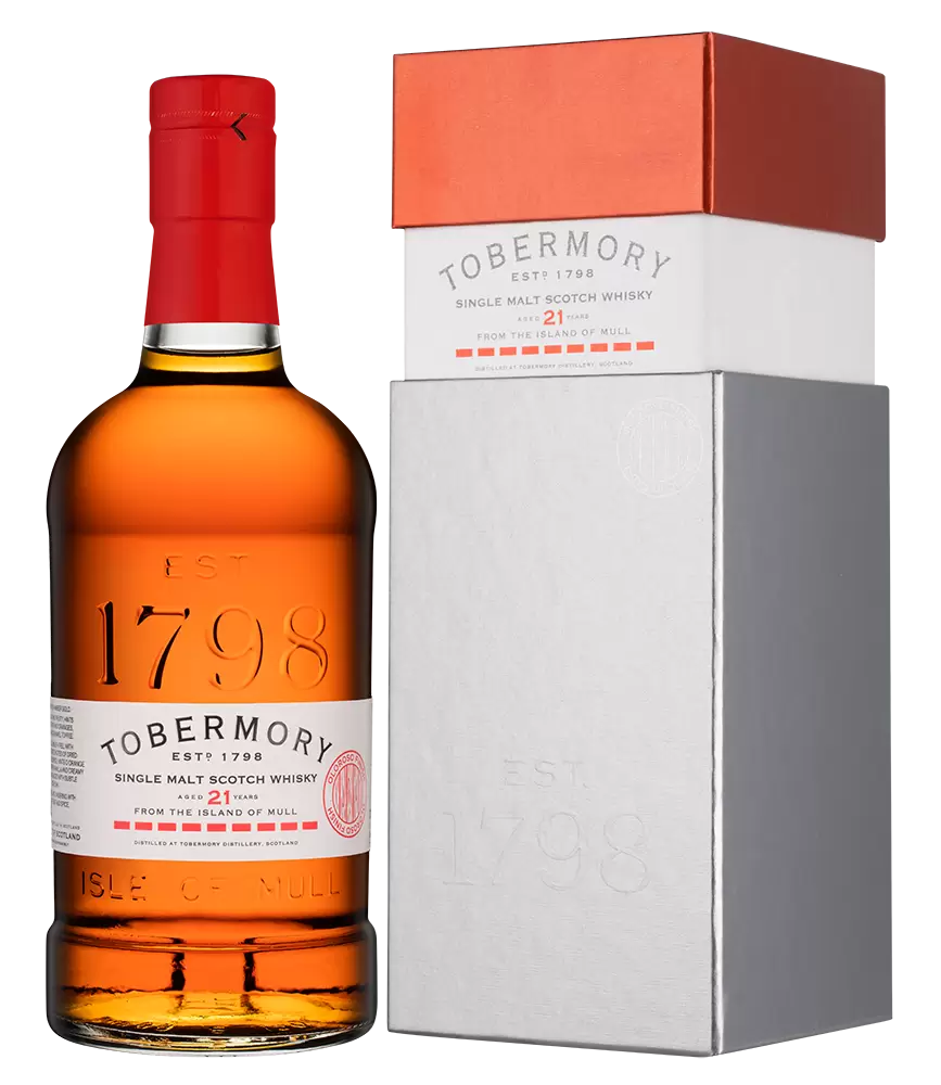 Виски Tobermory Aged 21 Years 0.7 л Gift Box