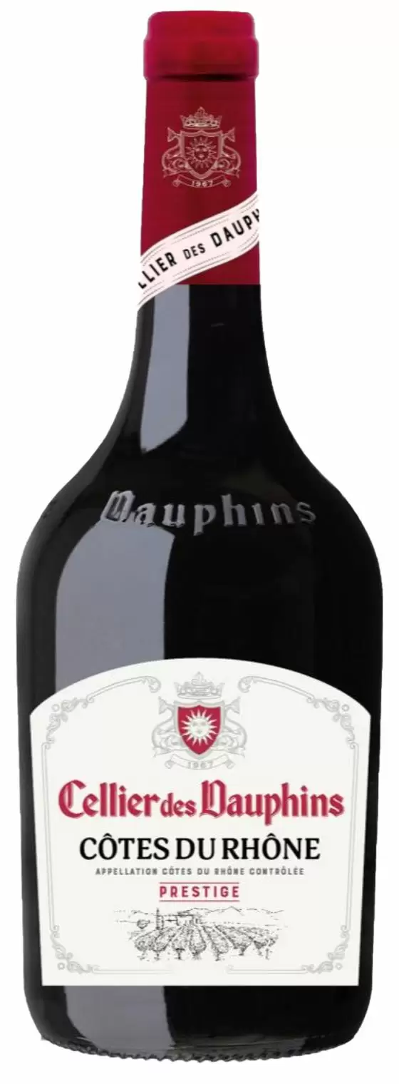 Вино Cellier des Dauphins Prestige Cotes du Rhone AOC 0.75 л