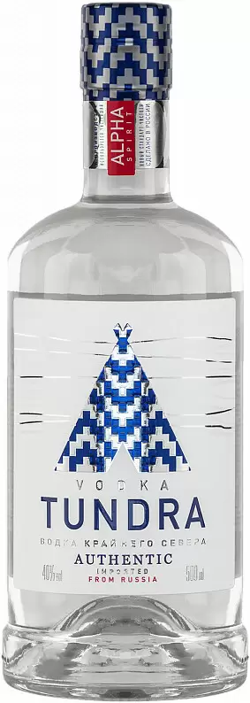 Водка Tundra Authentic 0.5 л
