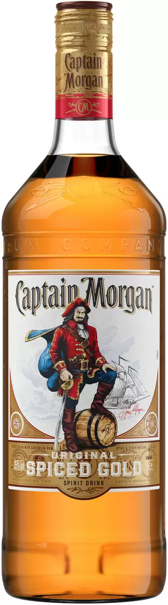 Ром Captain Morgan Spiced Gold 1 л
