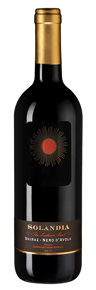 Вино Solandia Shiraz-Nero d'Avola 2018 г. 0.75 л