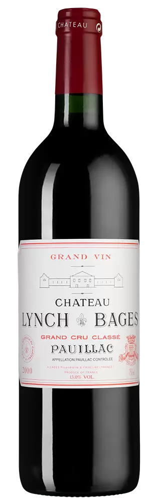 Вино Chateau Lynch-Bages 2000 г. 0.75 л