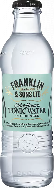 Тоник Franklin & Sons Elderflower with Cucumber Glass 0.2 л