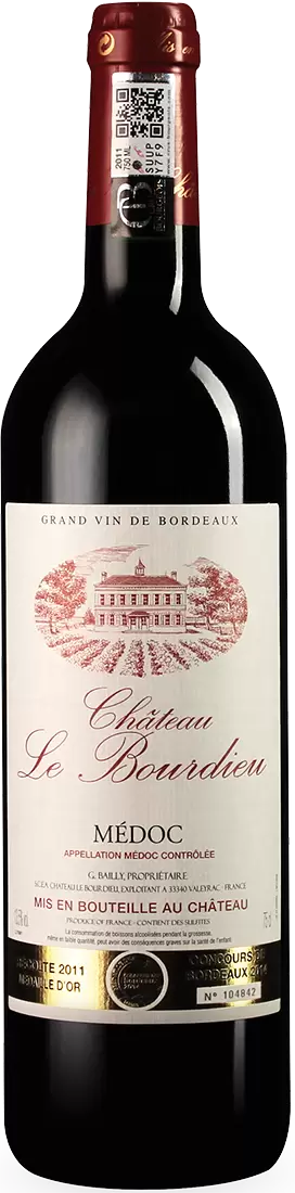 Вино Medoc Chateau le Bourdieu Cru Bourgeois 0.75 л