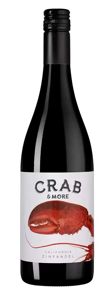 Вино Crab & More Zinfandel Bronco Wine Company 0.75 л