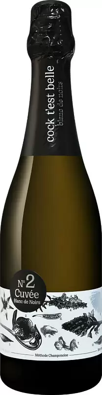 Игристое вино Cock T'est Belle Blanc De Noir Cuvee № 2 0.75 л