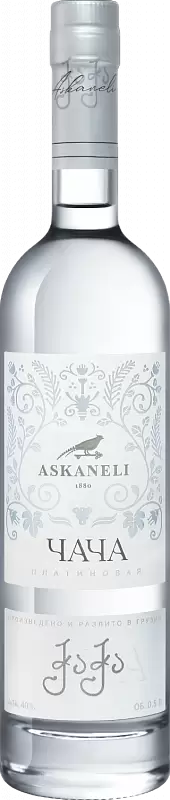 Чача Асканели Платиновая 0.5 л