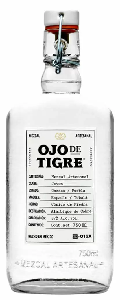 Мескаль Mezcal Artesanal Ojo de Tigre Joven 0.7 л