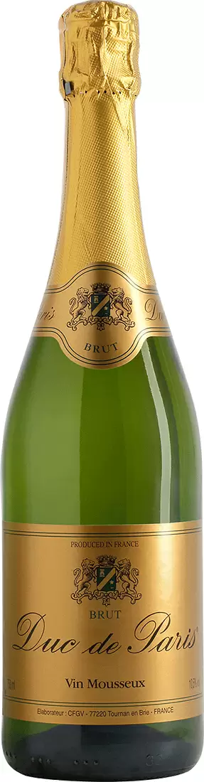 Игристое вино Duc de Paris Brut 0.75 л