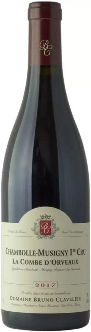 Вино Domaine Bruno Clavelier Chambolle-Musigny 1er Cru La Combe d'Orveaux Vieilles Vignes 2017 г. 0.75 л