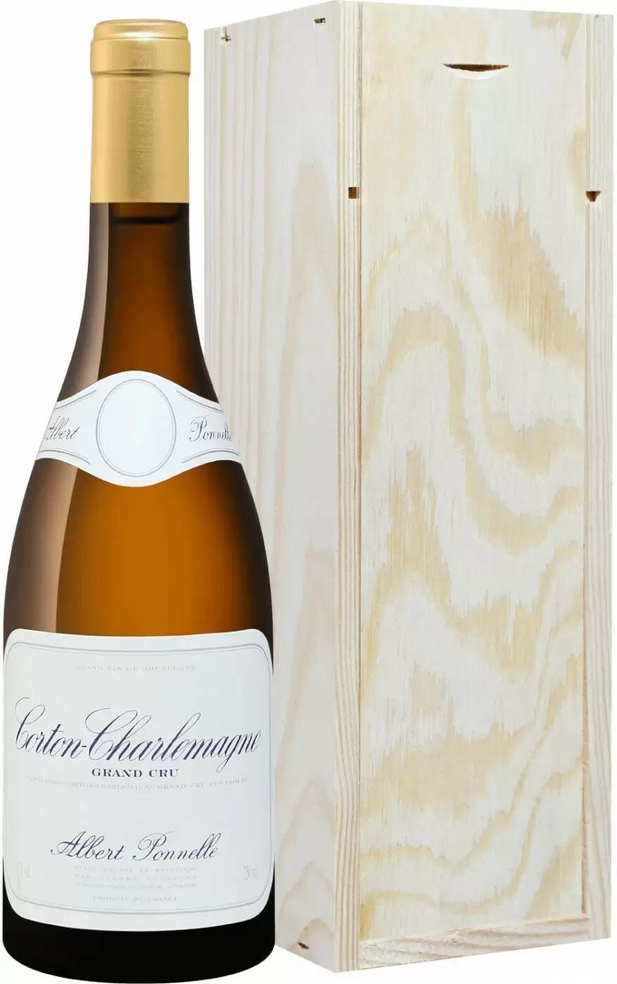 Вино Albert Ponnelle Corton-Charlemagne Grand Cru 2018 г. 0.75 л Gift Box