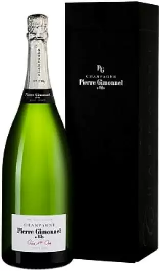 Шампанское Pierre Gimonnet Cuis Premier Cru 1.5 л в подарочной упаковке