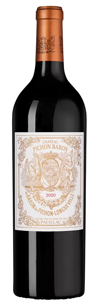 Вино Chateau Pichon Baron 2020 г. 0.75 л