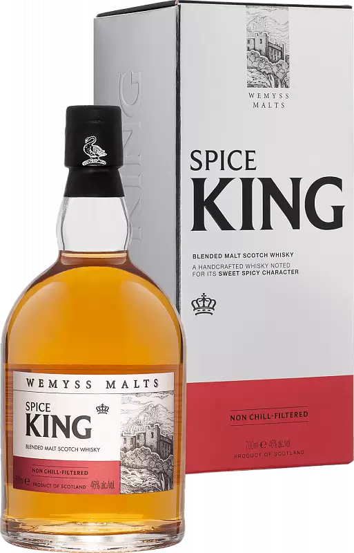 Виски Wemyss Malts Spice King Blended Malt Scotch 0.7 л Gift Box