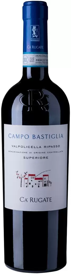 Вино Ca'Rugate Campo Bastiliglia Valpolicella Ripasso Superiore 0.75 л