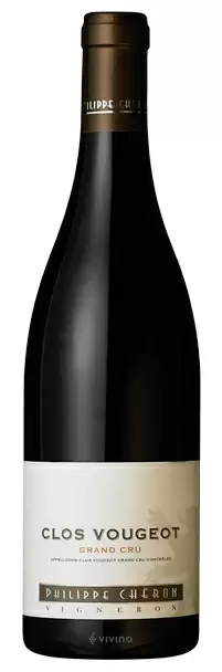 Вино Clos Vougeot Grand Cru AOC Philippe Cheron 2018 г. 0.75 л