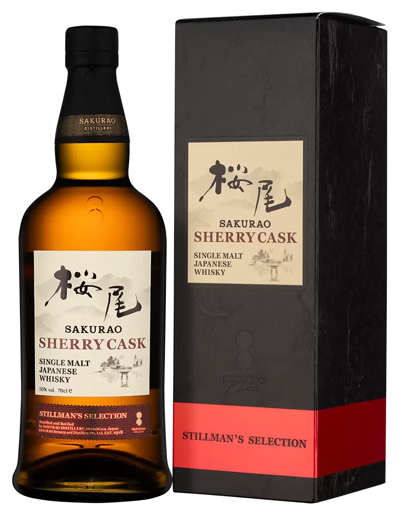 Виски Sakurao Single Malt Sherry Cask 0.7 л в подарочной упаковке