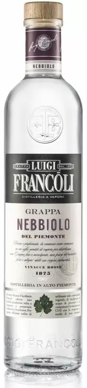 Граппа Grappa Nebbiolo del Piemonte Luigi Francoli 0.7 л