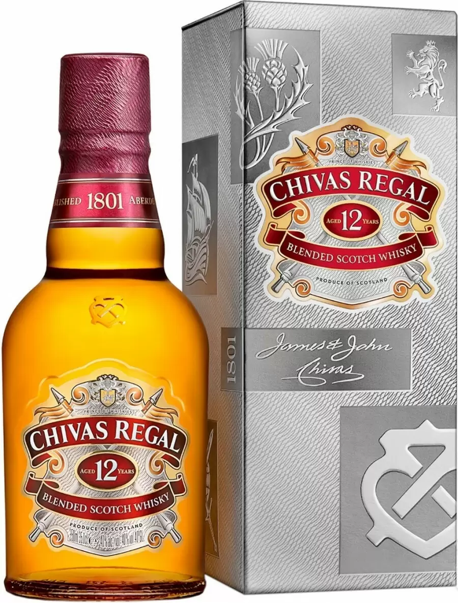 Виски Chivas Regal 12 Years Old 0.35 л