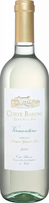 Вино Corte Baroni Vermentino 2019 г. 0.75 л