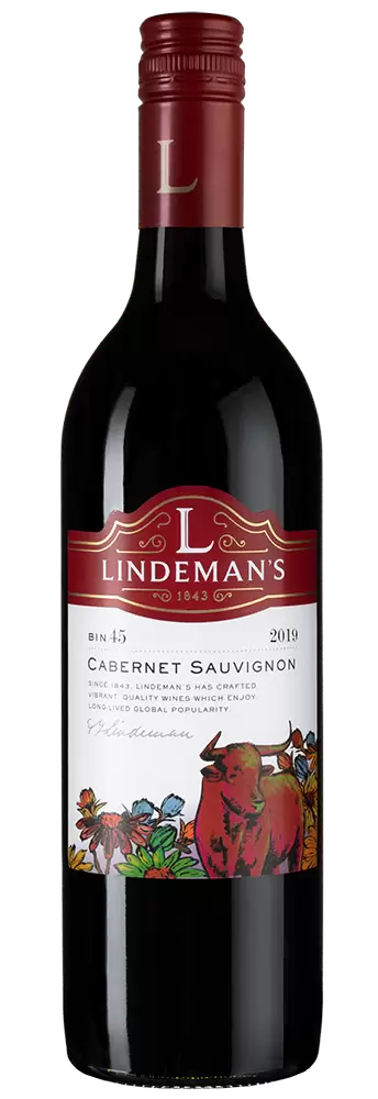 Вино Bin 45 Cabernet Sauvignon 2019 г. 0.75 л
