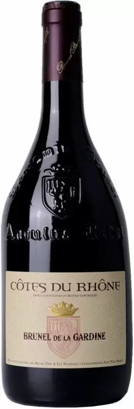Вино Cotes du Rhone Brunel de la Gardine 2020 г. 0.75 л