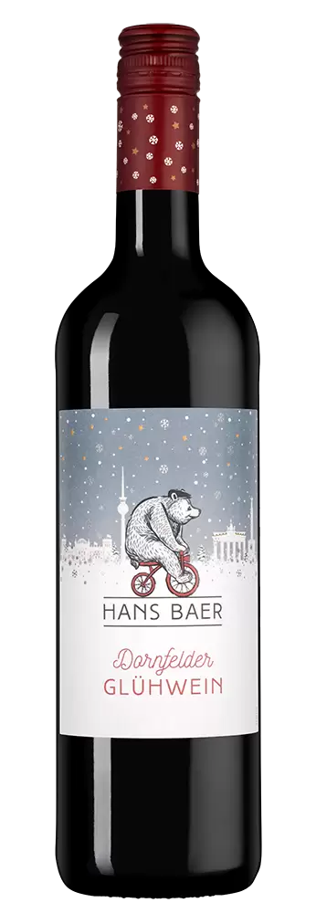 Вино Hans Baer Gluhwein Dornfelder Weinkellerei Hechtsheim 0.75 л