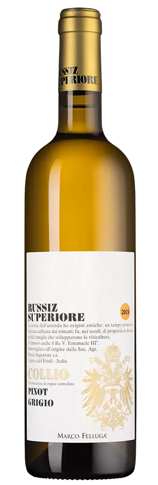 Вино Collio Pinot Grigio 2019 г. 0.75 л