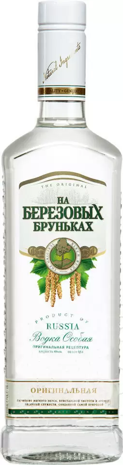 Водка На Березовых Бруньках Оригинальная 0.5 л