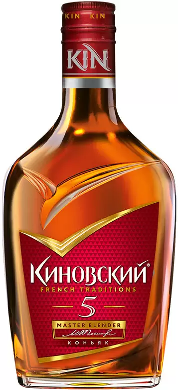 Коньяк Киновский 5 Лет 0.25 л