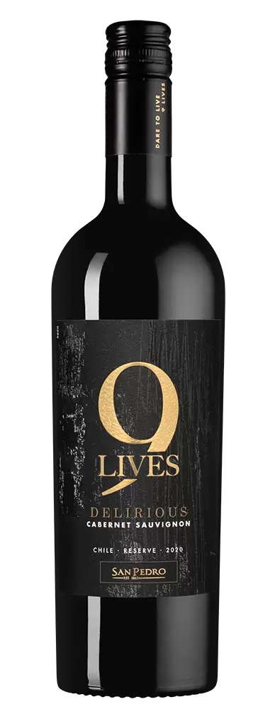 Вино 9 Lives Reserve Delirious Cabernet Sauvignon Reserve 0.75 л