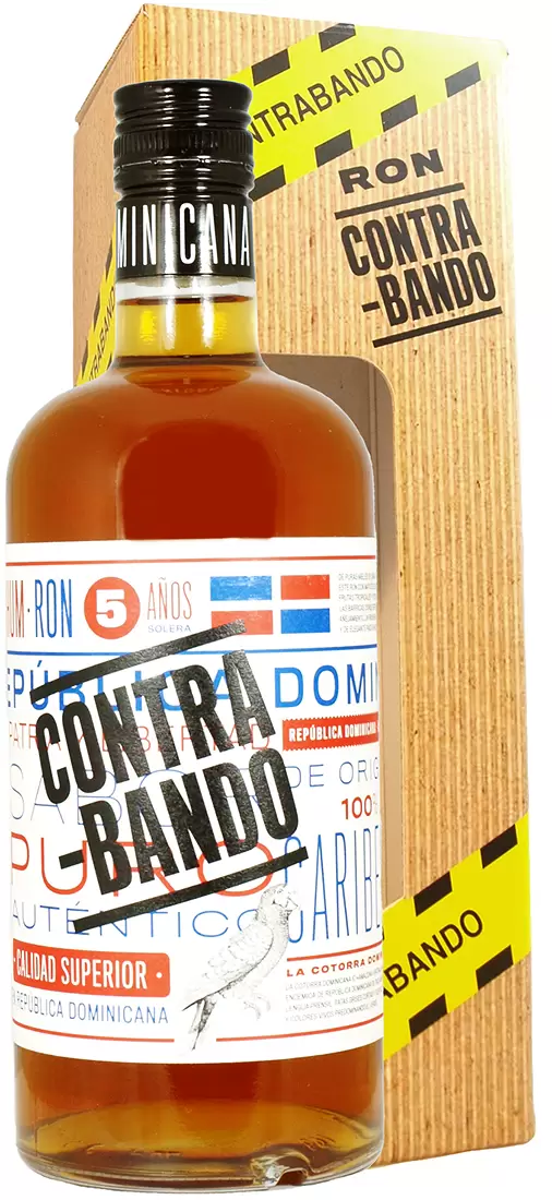 Ром Contrabando 5 Years Old 0.7 л Gift Box