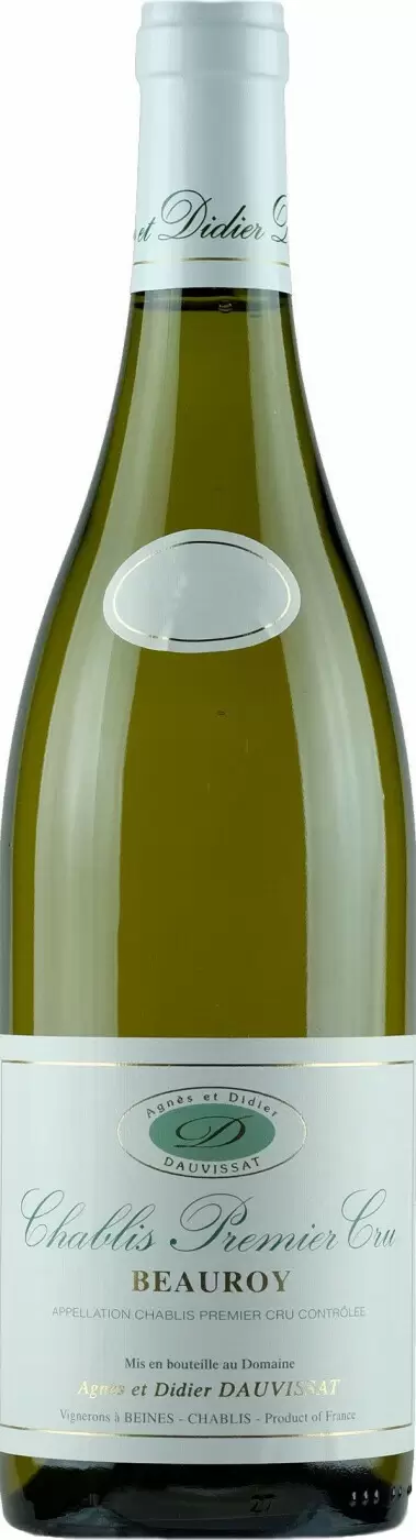 Вино Domaine Agnes et Didier Dauvissat Chablis Premier Cru Beauroy AOC 0.75 л