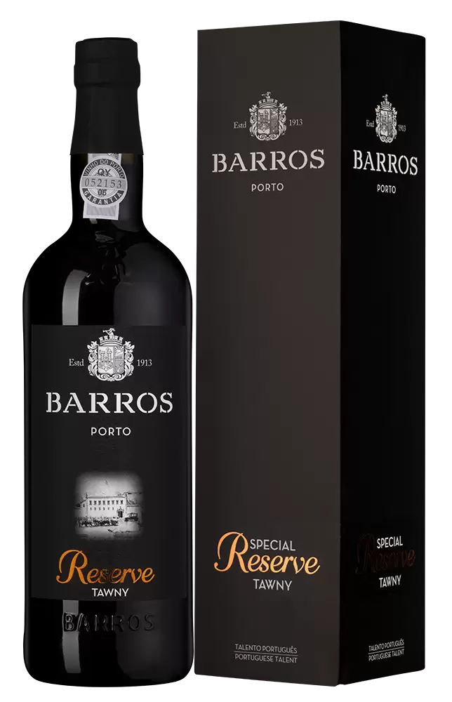 Портвейн Barros Reserve Tawny 2016 г. 0.75 л Gift Box