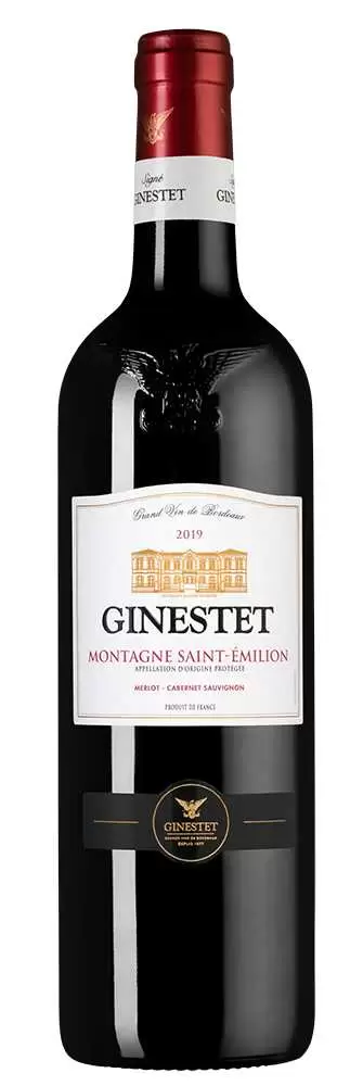 Вино Ginestet Montagne Saint-Emilion 2021 г. 0.75 л