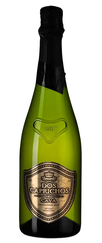 Игристое вино Cava Dos Caprichos Chardonnay Brut 0.75 л