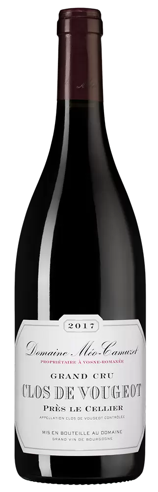Вино Clos de Vougeot Grand Cru Pres Le Sellier 2017 г. 0.75 л