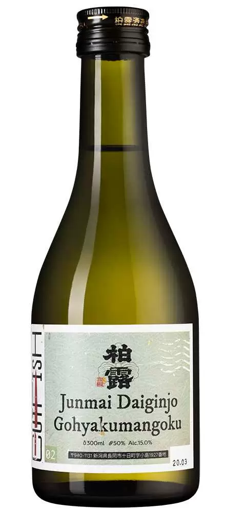 Саке Junmai Daiginjo Gohyakumangoku Hakuro 0.3 л