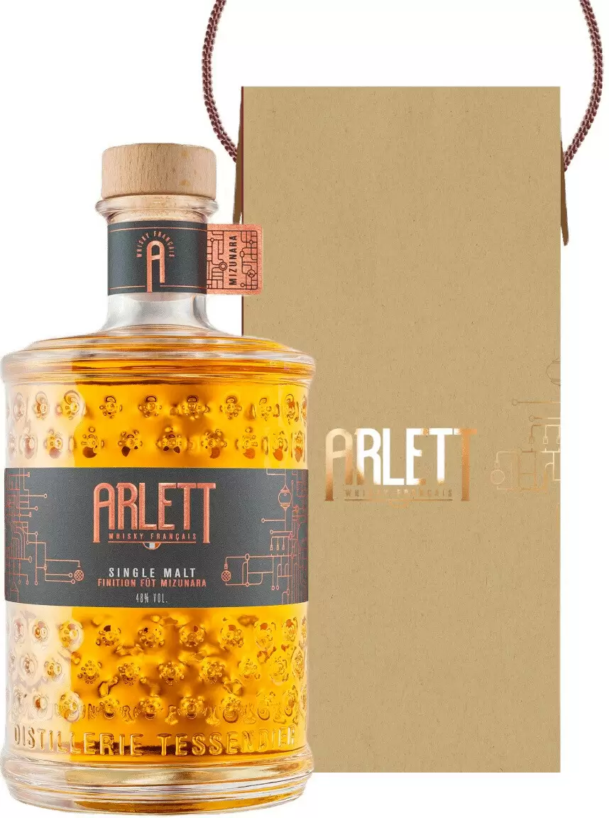 Виски Arlett Single Malt Finition fut Mizunara 0.7 л Gift Box