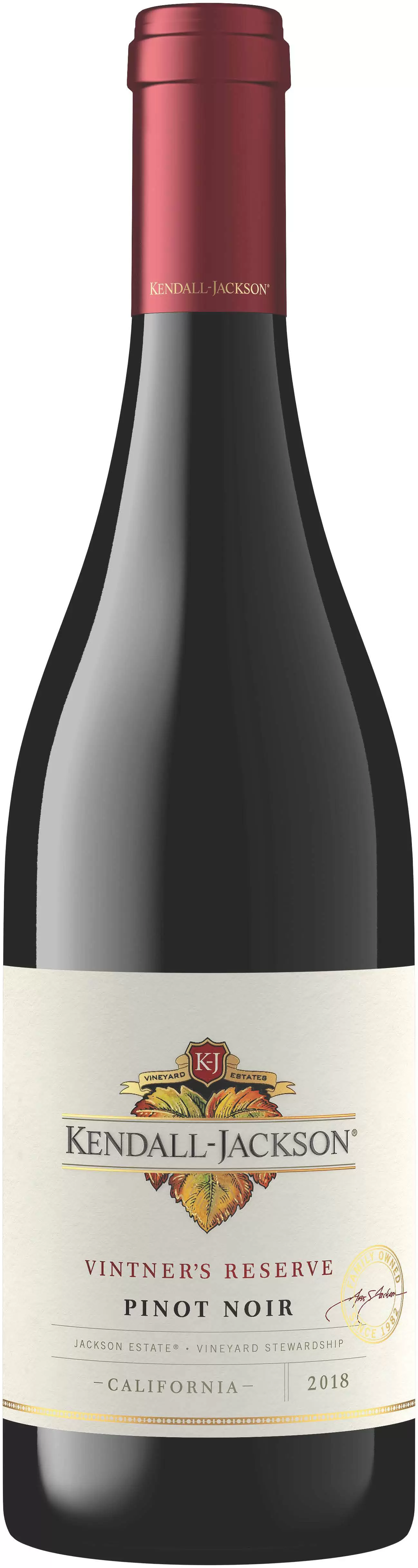 Вино Kendall-Jackson Vintners Reserve Pinot Noir 2018 г. 0.75 л