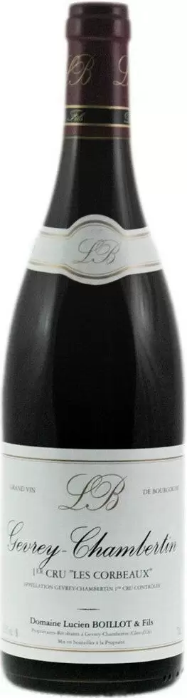 Вино Domaine Lucien Boillot & Fils Gevrey-Chambertin 1er Cru Les Corbeaux 2021 г. 0.75 л
