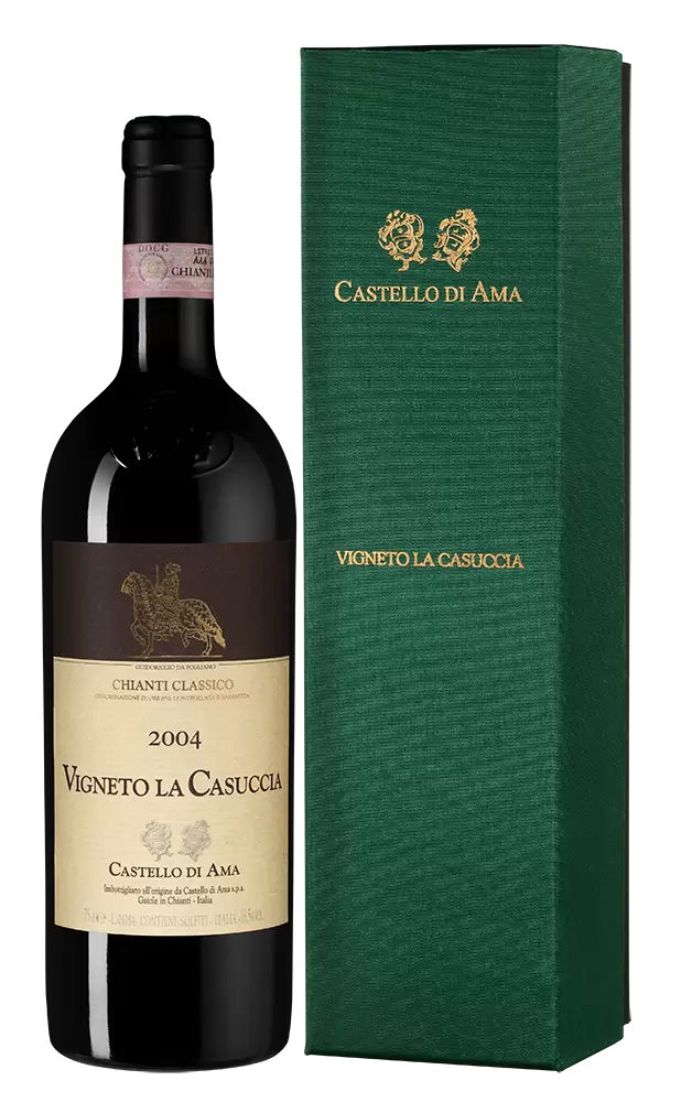 Вино Chianti Classico Gran Selezione Vigneto La Casuccia 2004 г. 0.75 л Gift Box