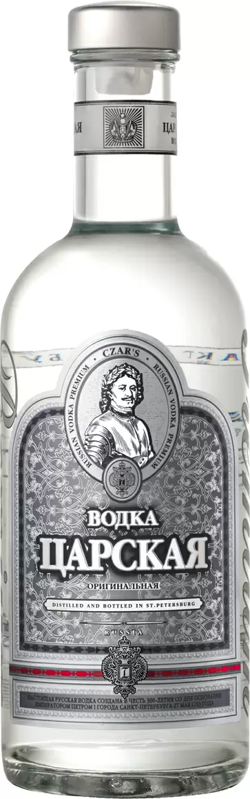 Водка Царская Оригинальная 0.5 л
