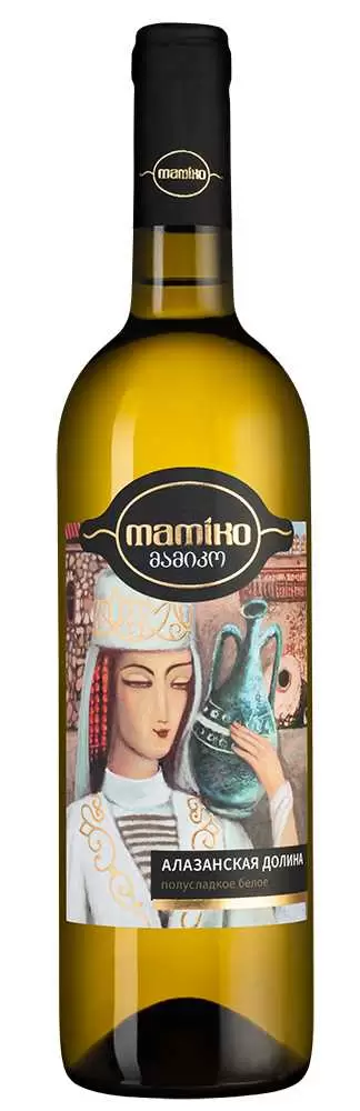 Вино Алазанская Долина Мамико Белое 0.75 л