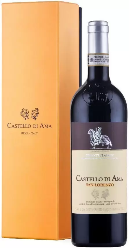 Вино Chianti Classico Gran Selezione San Lorenzo 2016 г. 0.75 л Gift Box