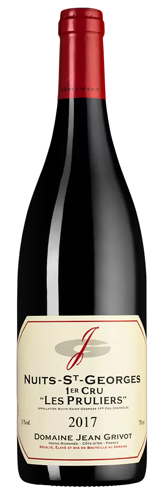 Вино Nuits-Saint-Georges Premier Cru Les Pruliers 2017 г. 0.75 л