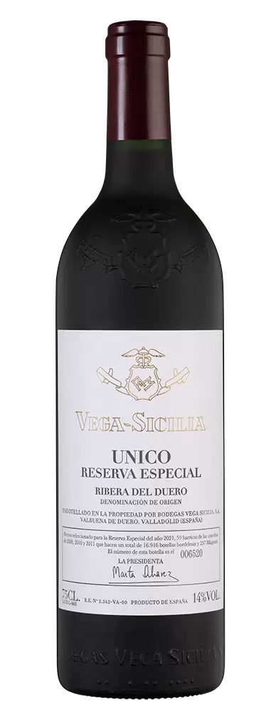Вино Vega Sicilia Unico Reserva Especial 2021 г. 0.75 л