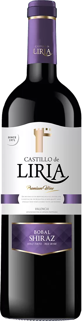 Вино Valencia DO Castillo de Liria Bobal Shiraz 0.75 л